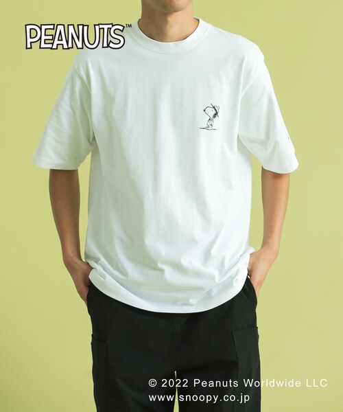Uiscel(ユイセル)の「『別注』SNOOPY×Uiscel T-SHIRTS B(その他・メンズ・WHITE/BLACK・M/L)」の3枚目の写真