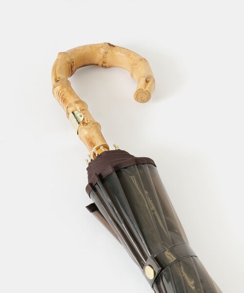 Traditional Weatherwear（トラディショナルウェザーウェア）の「Traditional Weatherwear CLEAR UMBRELLA BAMBOO（その他・レディース・BROWN・-）」の6枚目の写真