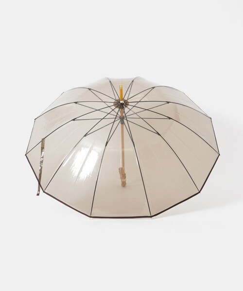 Traditional Weatherwear（トラディショナルウェザーウェア）の「Traditional Weatherwear CLEAR UMBRELLA BAMBOO（その他・レディース・BROWN・-）」の3枚目の写真