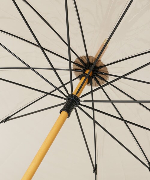 Traditional Weatherwear（トラディショナルウェザーウェア）の「Traditional Weatherwear CLEAR UMBRELLA BAMBOO（その他・レディース・BROWN・-）」の5枚目の写真