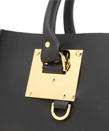 SOPHIE HULME ショルダーバッグ Sophie Hulme Knot Leather Shoulder Bag - Black Shoulder Bags