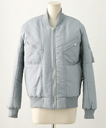 imvely | ライナーキルトMА-1ジャンパー(カバーオール)