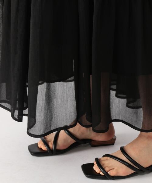 BARNYARDSTORM(バンヤードストーム)の「楊柳ティアードスカート(スカート・レディース・ブラック19/モカ59・S(0)/M(1))」の17枚目の写真