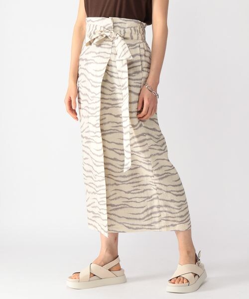 BARNYARDSTORM(バンヤードストーム)の「ラップ風リネンスカート(スカート・レディース・ブラック19/ベージュ(TORA)55/カーキ78・(WEB限定) XS(00)/S(0)/M(1))」の14枚目の写真