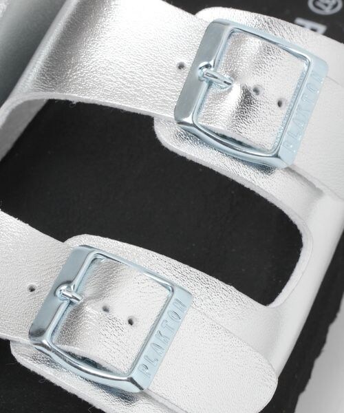 BARNYARDSTORM（バンヤードストーム）の「PLAKTON/厚底サンダル（シューズ・レディース・シルバー01/ブラック19・36(23.0cm)/37(23.5cm)/38(24.0cm)）」の22枚目の写真