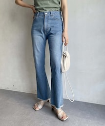 CAPRICIEUX LE'MAGE | スリムフレアデニム(デニムパンツ)