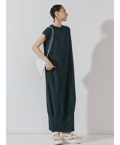 UN3D.（アンスリード）の「BASIC COCOON KNIT OP（ワンピース）」 - WEAR