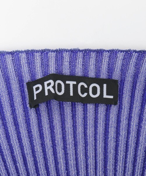PROTCOL（プロトコル）の「PROTCOL exclusive knit frill bag（）」 - WEAR