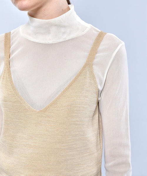 TAN（タン）の「ストライプジャガードドレス TN22SS018（ワンピース・メンズ・BLK/BGE/TAN・FREE）」の2枚目の写真