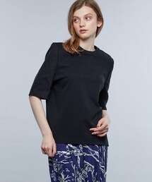 0000Lady's | テーラードスリーブジャージープルオーバー BK AS2250-BK(Tシャツ/カットソー)