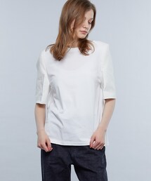 0000Lady's | テーラードスリーブジャージープルオーバー WH AS2250-WH(Tシャツ/カットソー)