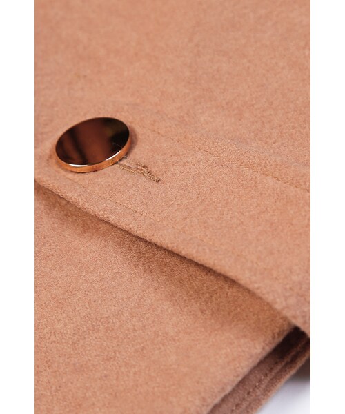 ORENDA（オレンダ）の「彼得潘金釦毛料斗篷外套（ジャケット/アウター・レディース・卡其/灰・F）」の8枚目の写真