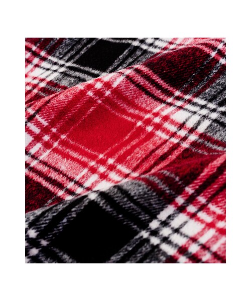 gracegift（グレースギフト）の「英倫街頭 韓國毛料感格紋上衣（トップス・レディース・藍/紅・F）」の6枚目の写真