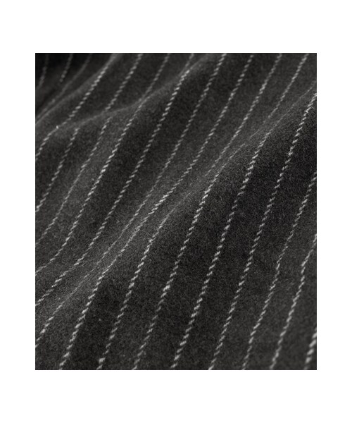 gracegift（グレースギフト）の「歐美名模 韓國條紋毛料寬褲（パンツ・レディース・灰・F）」の3枚目の写真