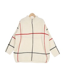 STYLENANDA | ラインポイントプチハイネックオーバーサイズニット(トップス)