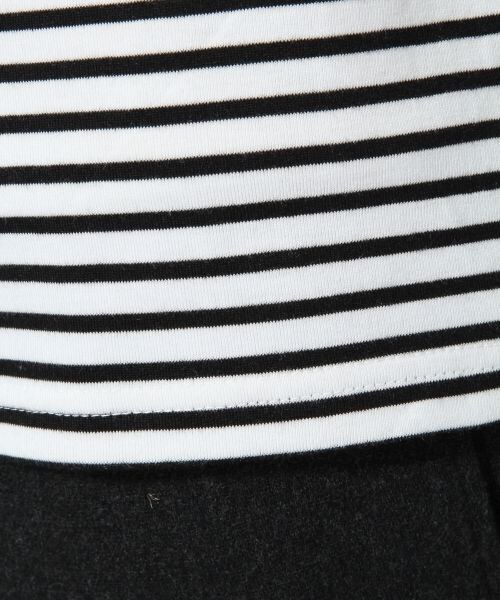 RAGEBLUE（レイジブルー）の「カットタートルネック長袖（トップス・メンズ・ホワイト×ブラック/ムジホワイト/ムジブラック/ネイビー×ホワイト・Ｍ/Ｌ）」の10枚目の写真