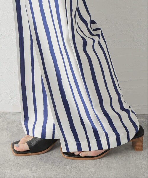 Spick & Span ストライプ パンツ 夏 Spick & Span（スピックアンドスパン）の「ストライププリント