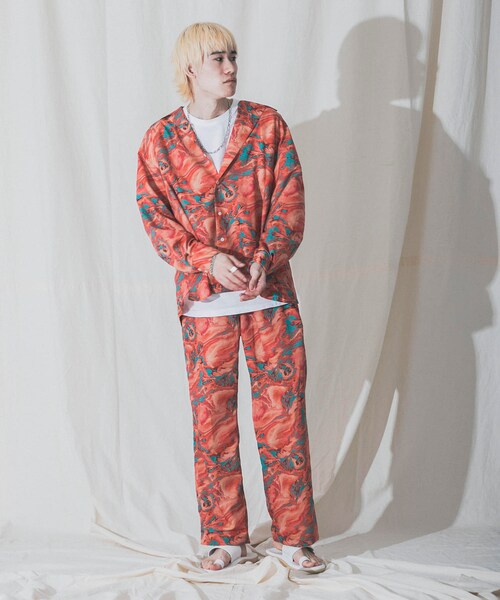 URBAN RESEARCH ID(アーバンリサーチ アイディー)の「URBAN RESEARCH iD 印花開領襯衫(トップス・メンズ・民族風圖騰/佩茲利花紋/大理石紋・M/L)」の16枚目の写真