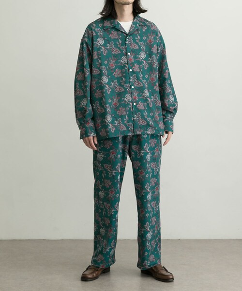 URBAN RESEARCH ID(アーバンリサーチ アイディー)の「URBAN RESEARCH iD 印花開領襯衫(トップス・メンズ・民族風圖騰/佩茲利花紋/大理石紋・M/L)」の13枚目の写真