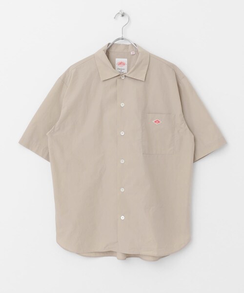 DANTON（ダントン）の「DANTON WORK SHIRTS SHORT-SLEEVE（その他・メンズ・GREIGE/SAX/OLIVE・38/40）」の7枚目の写真