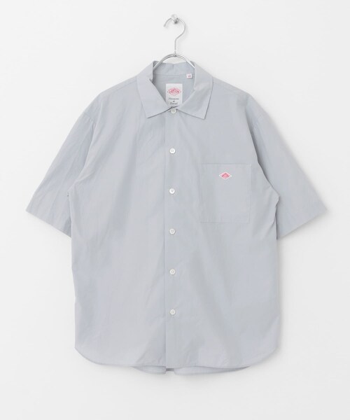 DANTON（ダントン）の「DANTON WORK SHIRTS SHORT-SLEEVE（その他・メンズ・GREIGE/SAX/OLIVE・38/40）」の3枚目の写真