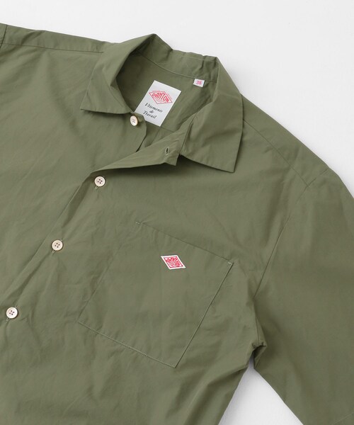 DANTON（ダントン）の「DANTON WORK SHIRTS SHORT-SLEEVE（その他・メンズ・GREIGE/SAX/OLIVE・38/40）」の10枚目の写真