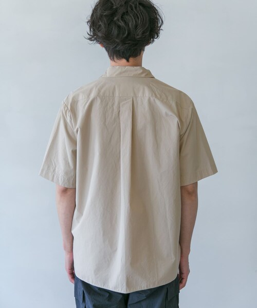 DANTON（ダントン）の「DANTON WORK SHIRTS SHORT-SLEEVE（その他・メンズ・GREIGE/SAX/OLIVE・38/40）」の6枚目の写真