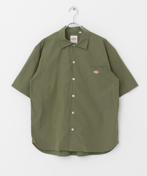 DANTON（ダントン）の「DANTON WORK SHIRTS SHORT-SLEEVE（その他・メンズ・GREIGE/SAX/OLIVE・38/40）」の2枚目の写真
