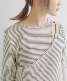 Kastane | カットアウトTee(Tシャツ/カットソー)