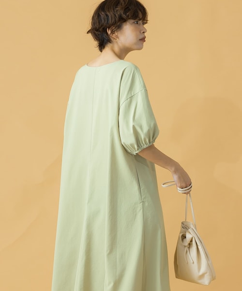 F by ROSSO（エフバイロッソ）の「F by ROSSO UVカットVネックボリュームワンピース（その他・レディース・L/GRAGE/LIME/PINK/NAVY・FREE）」の11枚目の写真