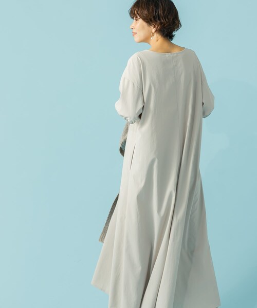 F by ROSSO（エフバイロッソ）の「F by ROSSO UVカットVネックボリュームワンピース（その他・レディース・L/GRAGE/LIME/PINK/NAVY・FREE）」の10枚目の写真