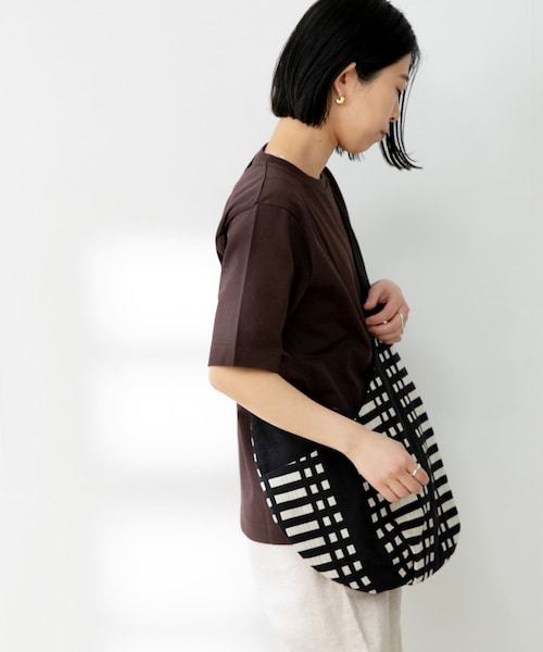 FORK&SPOON(フォークアンドスプーン)の「FORK&SPOON オーガニックコットンショートスリーブTシャツ(その他・レディース・ICE GREEN/BROWN/OFF/BLACK・one)」の8枚目の写真