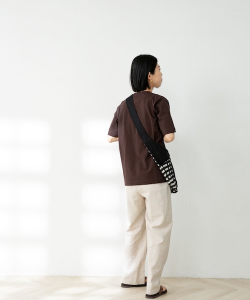 FORK&SPOON(フォークアンドスプーン)の「FORK&SPOON オーガニックコットンショートスリーブTシャツ(その他・レディース・ICE GREEN/BROWN/OFF/BLACK・one)」の10枚目の写真