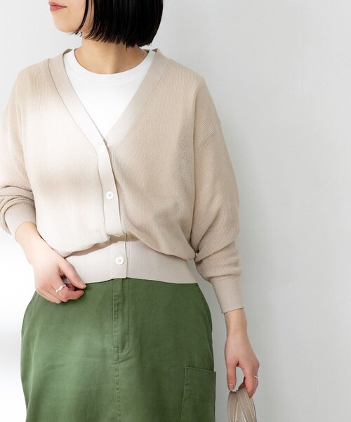 FORK&SPOON(フォークアンドスプーン)の「FORK&SPOON オーガニックコットンショートスリーブTシャツ(その他・レディース・ICE GREEN/BROWN/OFF/BLACK・one)」の16枚目の写真