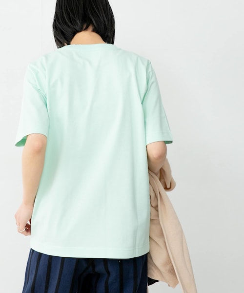 FORK&SPOON(フォークアンドスプーン)の「FORK&SPOON オーガニックコットンショートスリーブTシャツ(その他・レディース・ICE GREEN/BROWN/OFF/BLACK・one)」の18枚目の写真