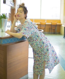 Kastane | 【Yuri Hanamoriコラボ】フラワーワンピース(ワンピース)