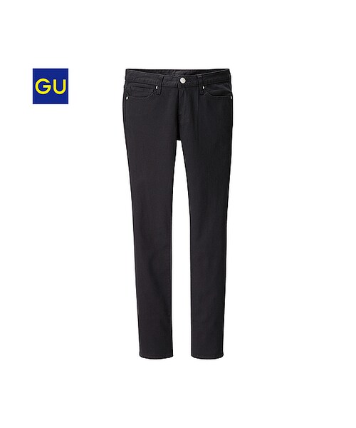 GU（ジーユー）の「（GU）カラースキニーパンツ（レングス７６ｃｍ）（WOMEN ⁄ パンツ・その他・レディース・BLACK/WHITE/OFF WHITE/BEIGE・64/61/70/67/73/58）」の3枚目の写真