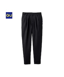 GU | （GU）タックテーパードパンツ(パンツ)