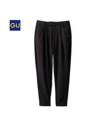 GU | （GU）ペグトップタックパンツ(パンツ)