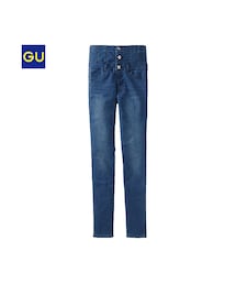 GU | (GU)ハイウエストジーンズ(パンツ)