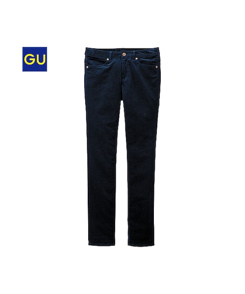 GU(ジーユー)の「(GU)コーデュロイスキニーパンツ(WOMEN ⁄ パンツ・その他・レディース・LIGHT GREEN/LIGHT PURPLE/NAVY/LIGHT BLUE/BEIGE/BLACK・M/L/S/XL)」の4枚目の写真