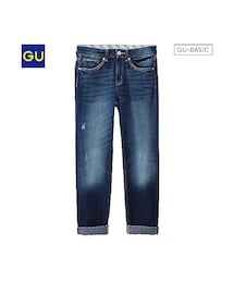 GU | （GU）ボーイフレンドアンクルジーンズ(パンツ)