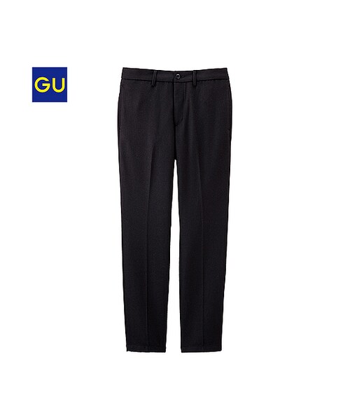 GU（ジーユー）の「（GU）ツイードトラウザー（MEN ⁄ チノ・イージーパンツ・デザインパンツ・メンズ・DARK GRAY/BLACK/GRAY・M/XL/L/S）」の2枚目の写真