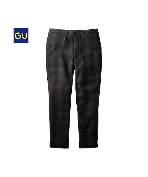 GU(ジーユー)の「(GU)ツイードテーパードパンツB(MEN ⁄ チノ・イージーパンツ・デザインパンツ・メンズ・BEIGE/NAVY/BLACK/BROWN・M/XL/L/S)」の2枚目の写真