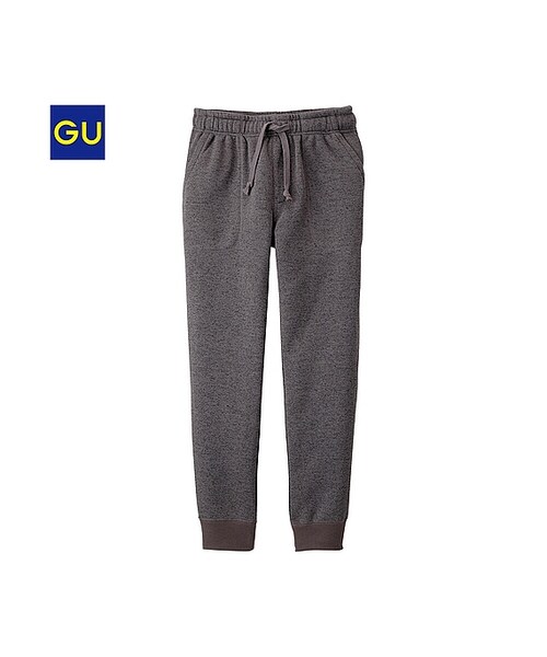 GU（ジーユー）の「（GU）ニットフリースパンツ（MEN ⁄ チノ・イージーパンツ・デザインパンツ・メンズ・KHAKI/GRAY/DARK GRAY/NAVY・S/L/M/XL）」の3枚目の写真