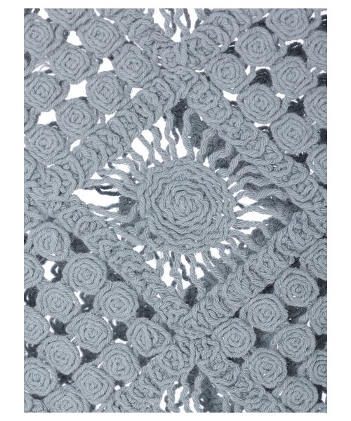 Green　Parks（グリーンパークス）の「・SUGAR SPOON カギ針風ベスト（トップス・グレー/ブラック/ナチュラル/ライトブルー・F）」の14枚目の写真