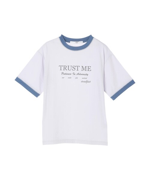 Green Parks(グリーンパークス)の「・novem 9 リンガーロゴptTシャツ(トップス・ブラック/レッド/ブラウン/ブルー・F)」の20枚目の写真