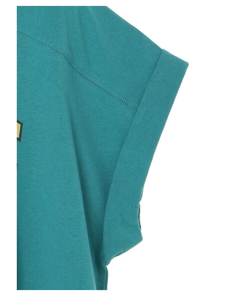 Green　Parks（グリーンパークス）の「・Petit Fleur カレッジロゴptTシャツ（トップス・オフホワイト/チャコールグレー/ブラック/グリーン・F）」の22枚目の写真