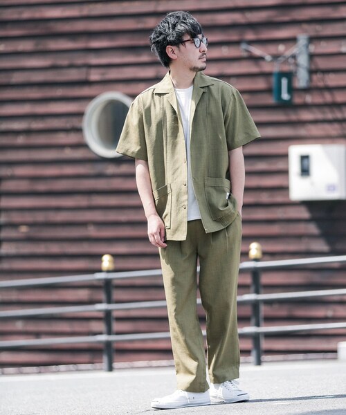 JEMORGAN（ジェーイーモーガン）の「『別注』JEMORGAN×Sonny Label テックリネンパンツ（その他・メンズ・ブラック/ナチュラル/カーキ・M/L）」の12枚目の写真