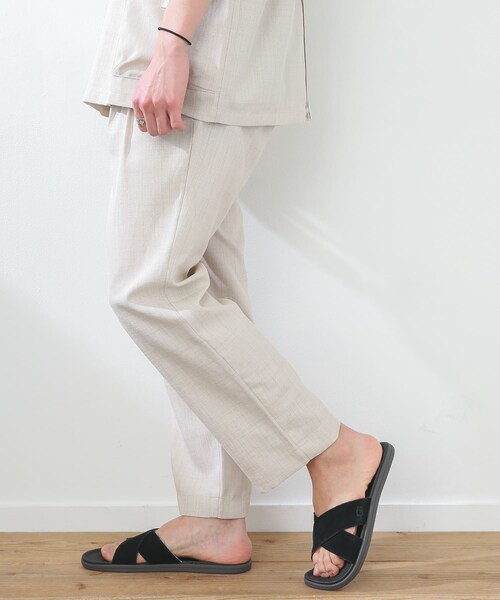 JEMORGAN（ジェーイーモーガン）の「『別注』JEMORGAN×Sonny Label テックリネンパンツ（その他・メンズ・ブラック/ナチュラル/カーキ・M/L）」の9枚目の写真